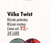 Víčka Twist