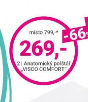 Anatomický polštář VISCO COMFORT