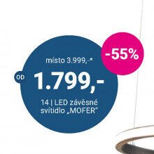 LED závěsné svítidlo „MOFER“