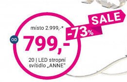 LED stropní svítidlo „ANNE“
