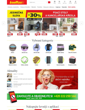 akční leták bauMax 6.7.2022-12.7.2022