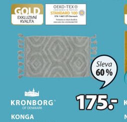 KRONBORG KONGA koupelnová předložka