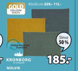 KRONBORG NOLVIK koupelnová předložka