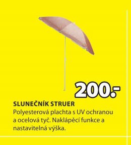 SLUNEČNÍK STRUER