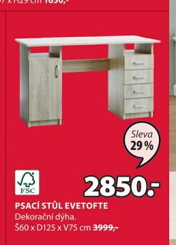 PSACÍ STŮL EVETOFTE