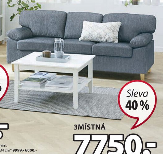 GEDVED 3místná pohovka