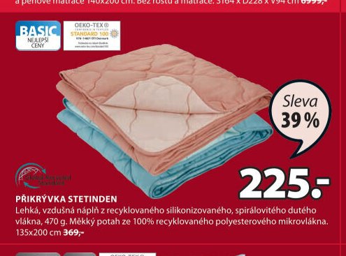 PŘIKRÝVKA STETINDEN