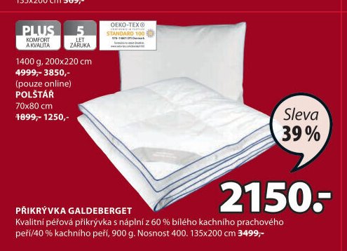 PŘIKRÝVKA GALDEBERGET
