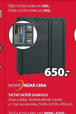 ŠATNÍ SKŘÍŇ DAMHUS