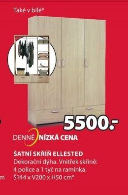 ŠATNÍ SKŘÍŇ ELLESTED