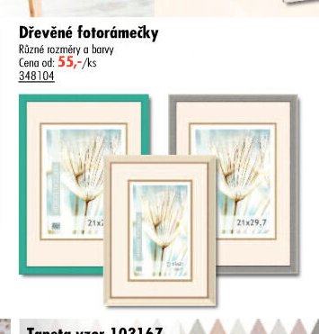 Dřevěné fotorámečky