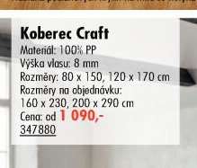 Koberec Craft