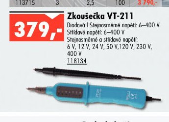 Zkoušečka VT-211