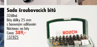 Sada šroubovacích bitů
