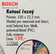 Kotouč řezný