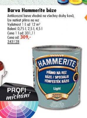Barva Hammerite báze