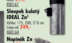 Sloupek kulatý IDEAL Zn