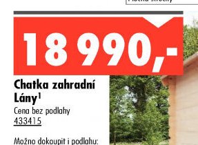Chatka zahradní Lány
