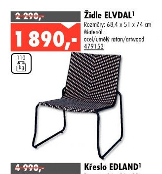 Židle ELVDAL