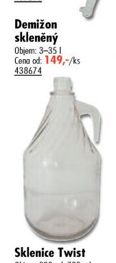 Demižon skleněný