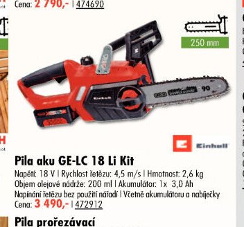 Pila aku GE-LC 18 Li Kit