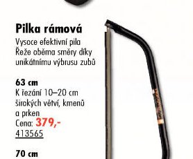 Pilka rámová 63 cm