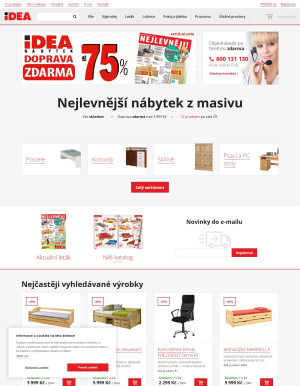 akční leták IDEA nábytek 9.8.2022-15.8.2022