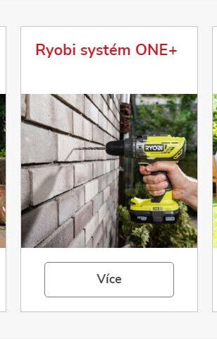 Ryobi systém ONE+