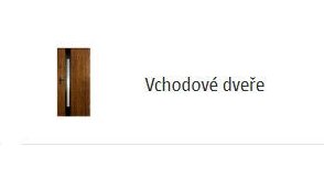 Vchodové dveře