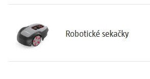 Robotické sekačky