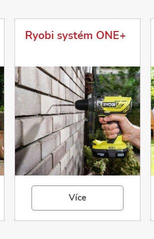 Ryobi systém ONE+