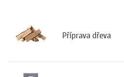 Příprava dřeva