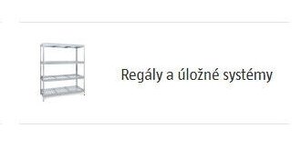 Regály a úložné systémy
