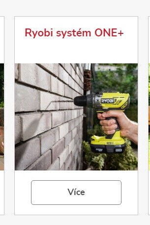 Ryobi systém ONE+