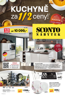 akční leták Sconto nábytek 2.9.2022-22.9.2022