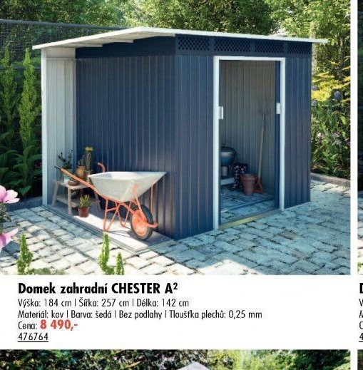 Domek zahradní CHESTER A2