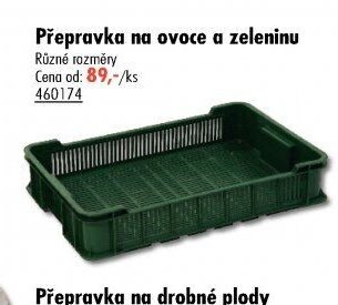 Přepravka na ovoce a zeleninu