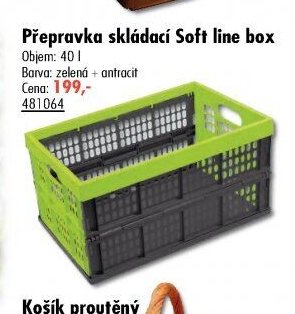 Přepravka skládací Soft line box