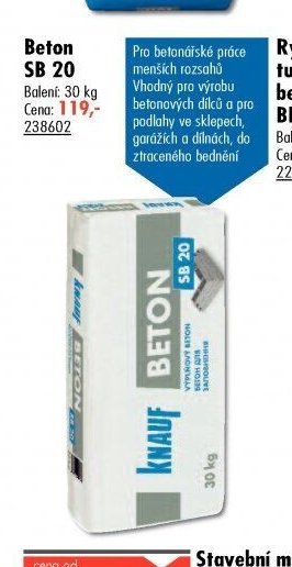Beton SB 20