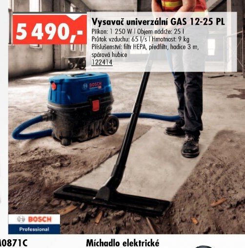Vysavač univerzální GAS 12-25 PL