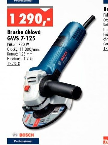 Bruska úhlová GWS 7-125