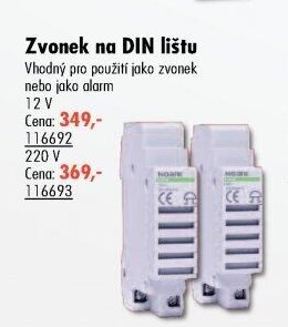 Zvonek na DIN lištu