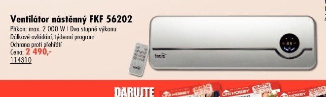 Ventilátor nástěnný FKF 56202