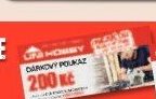 Uni Hobby dárkový poukaz 200 Kč