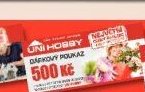 Uni Hobby dárkový poukaz 500 Kč