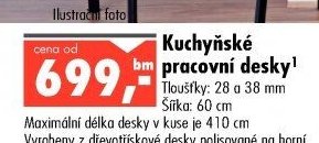 Kuchyňské pracovní desky