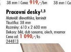 Pracovní desky
