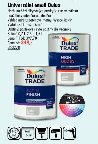 Univerzální email Dulux