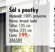 Šál s poutky