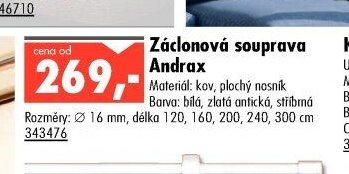Záclonová souprava Andrax